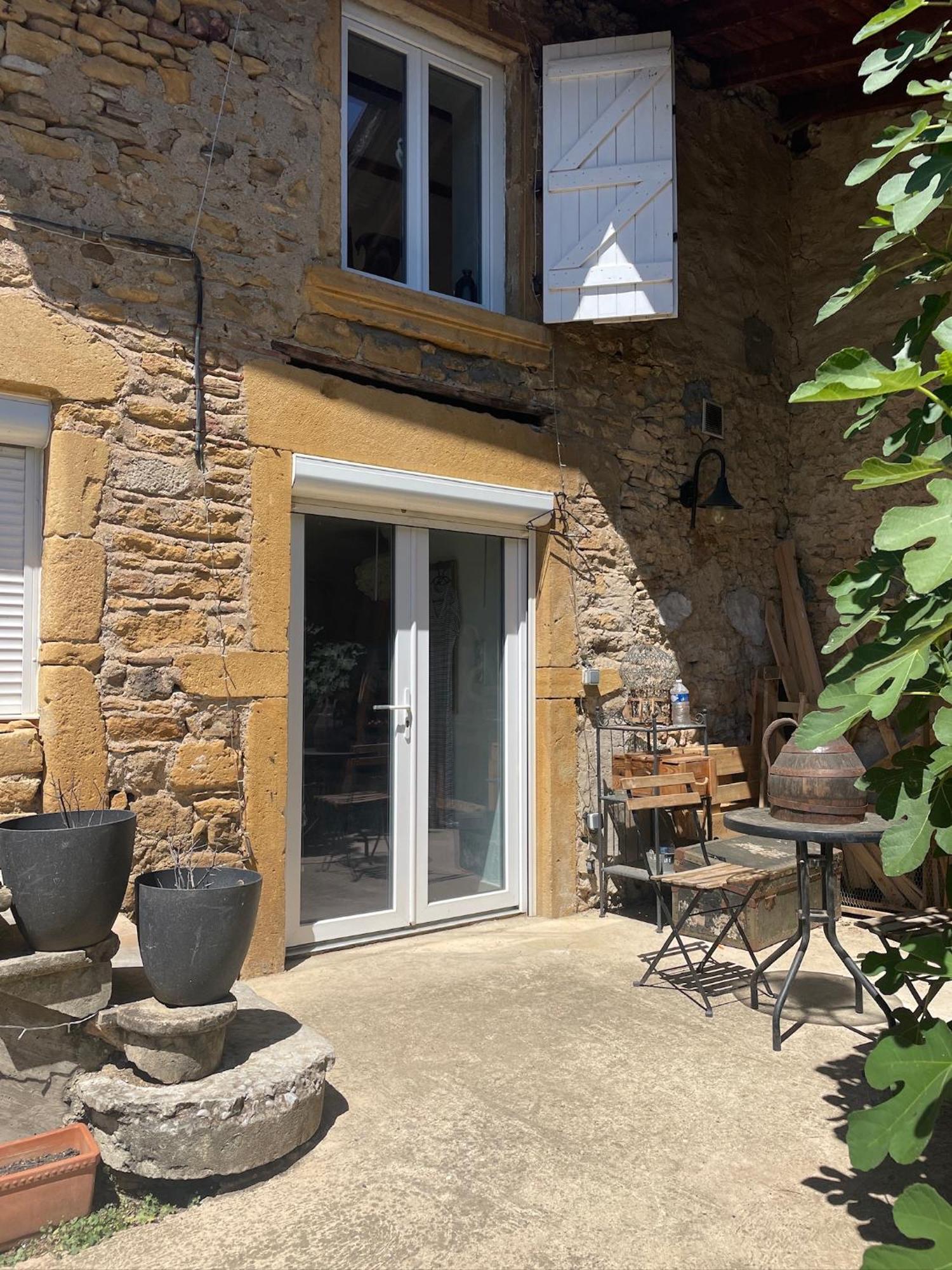 Petit Studio Aux Portes Du Beaujolais Saint-Germain-Nuelles Exterior photo